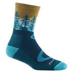 Darn Tough Northwoods Midweight with Cushion Micro Crew Sock Women's in Dark Teal